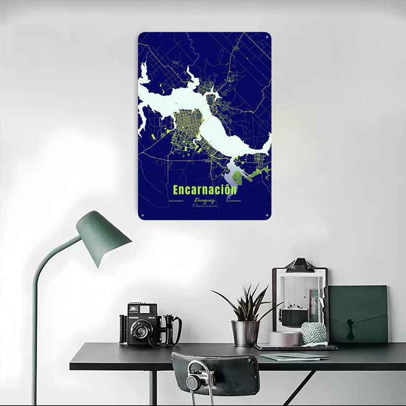 Encarnación Decoration Home De - Custom Map Poster 评论和价格