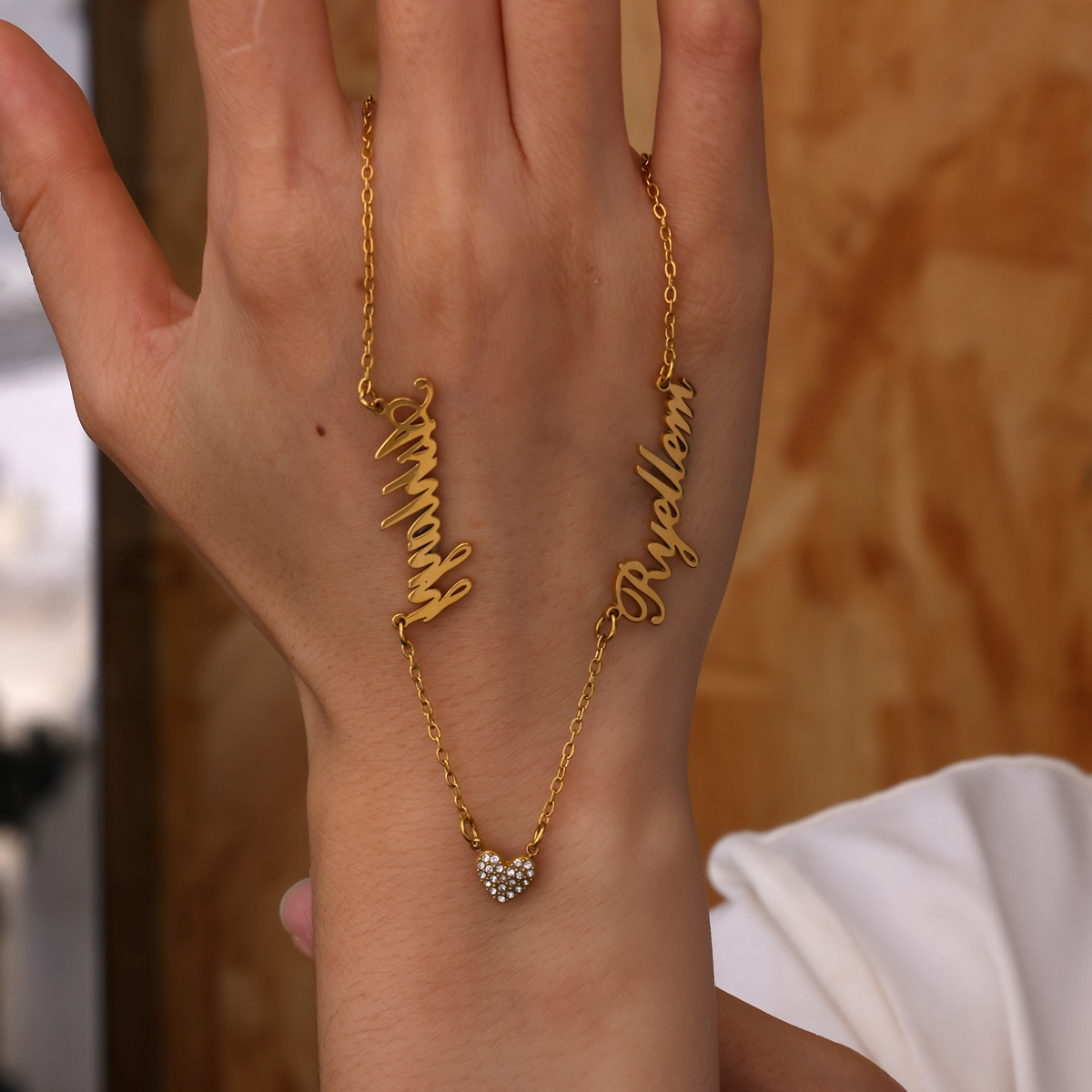 Custom Two Name Necklace For W - Name Necklace Custom 评论和价格
