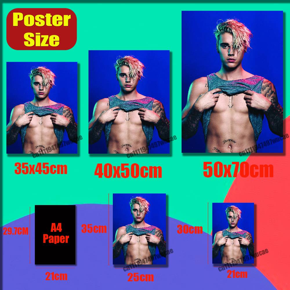 For J-Justin Singer B-Bieber P - Custom Map Poster 评论和价格