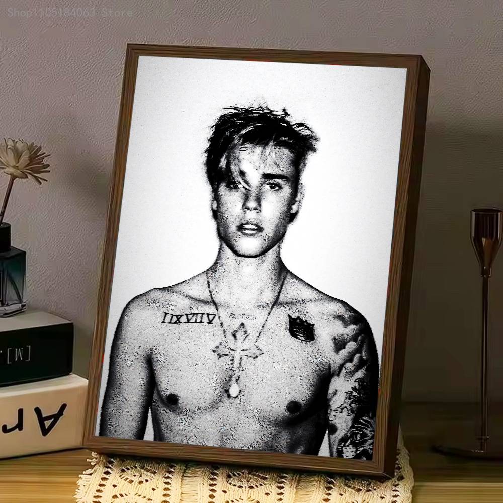 For J-Justin Singer B-Bieber P - Custom Map Poster 评论和价格