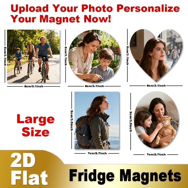 Custom Photo Fridge Magnet 2D  - Pet Portrait Custom 评论和价格