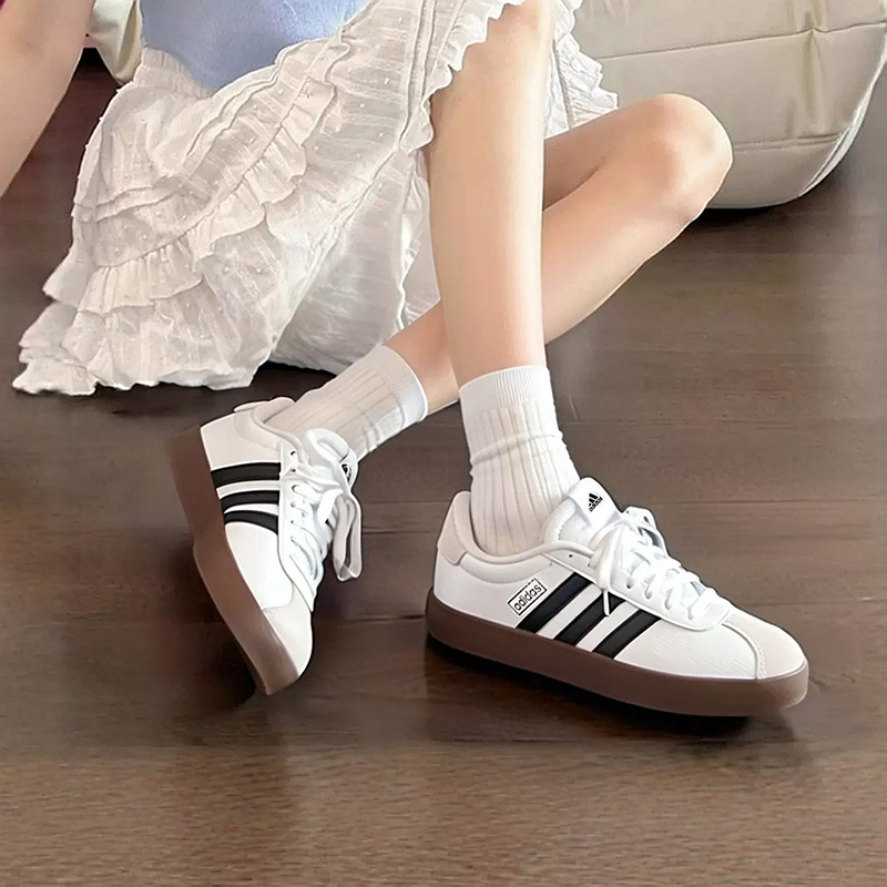 adidas  White Black Suede Toe  - Adidas Shoes Samba 评论和价格
