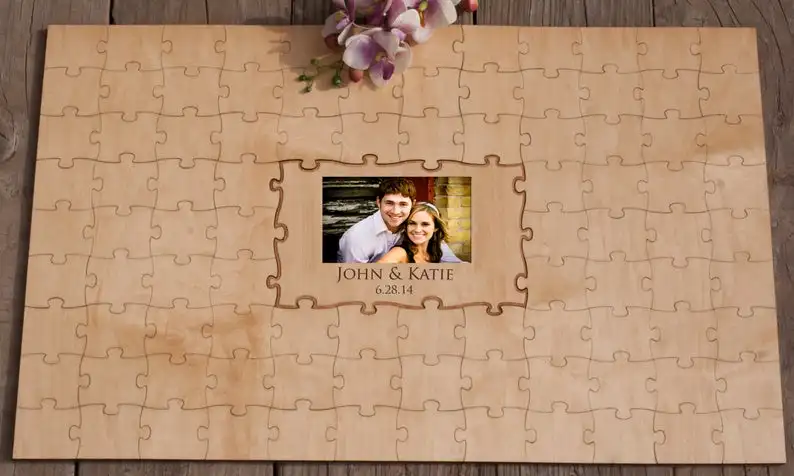 Custom Wooden photo  Puzzle Gu - Custom Photo Book 评论和价格