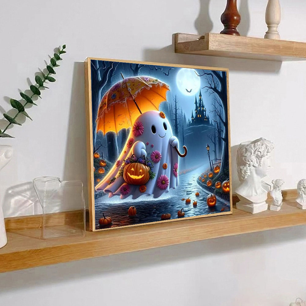Night Ghost Diamond Painting F - Photo Mosaic Print 评论和价格