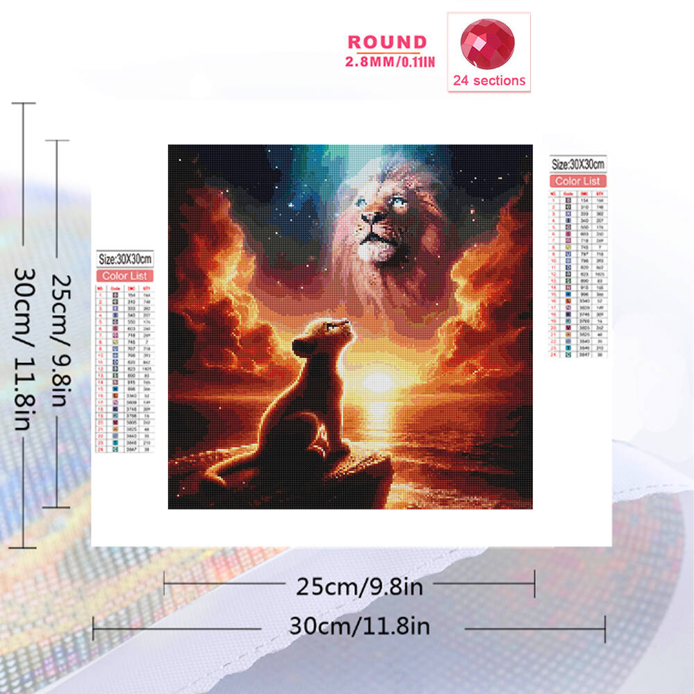 Evershine Full Square Round Di - Photo Mosaic Print 评论和价格